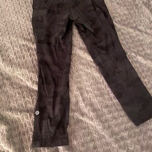 lululemon athletica Black Camo Leggings
